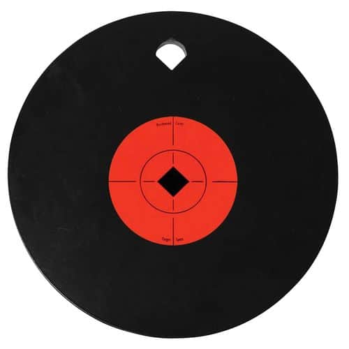 Birchwood Casey 47603 World of Targets Single Hole Black Gong w/Orange Target AR500 Steel Birchwood Casey 47603 World of Targets Single Hole Black Gong w/Orange Target AR500 Steel