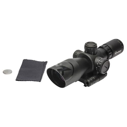 Firefield FF13065 Barrage w/Red Laser Matte Black 2.5-10x40mm Illuminated Red/Green Mil-Dot Reticle/Red Laser Firefield FF13065 Barrage w/Red Laser Matte Black 2.5-10x40mm Illuminated Red/Green Mil-Dot Reticle/Red Laser