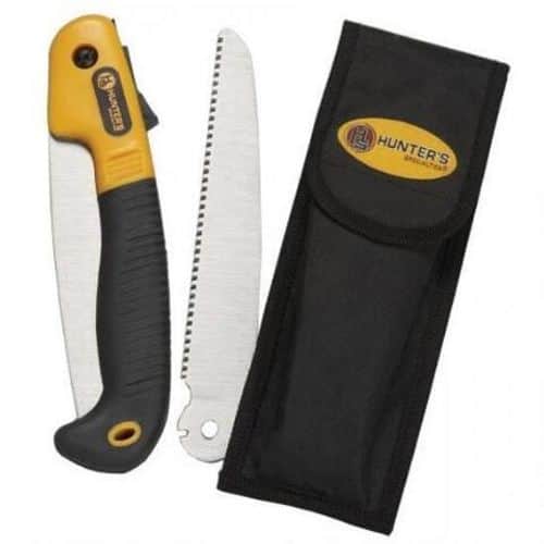 Hunters Specialties Folding Saw and Bone Blade with Nylon Field Pouch Hunters Specialties Folding Saw and Bone Blade with Nylon Field Pouch