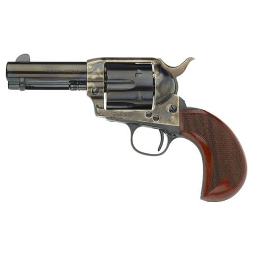 Taylors & Company 555132 1873 Cattleman 357 Mag 6rd 3.50" Blued Cylinder & Barrel Color Case Hardened Steel Frame Checkered Birdshead Walnut Grip Taylors & Company 555132 1873 Cattleman 357 Mag 6rd 3.50" Blued Cylinder & Barrel Color Case Hardened Steel Frame Checkered Birdshead Walnut Grip