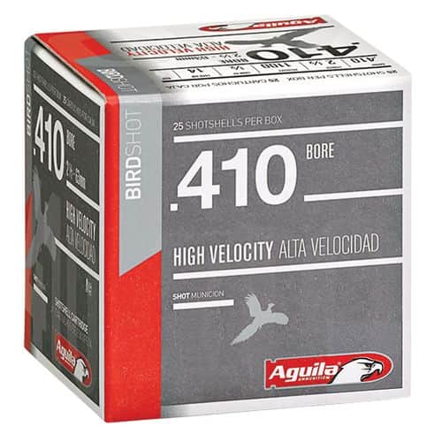 Aguila 1CHB4127 Sub-Gauge 410 Gauge 3" 11/16 oz 7.5 Shot 25 Bx/ 20 Cs Aguila 1CHB4127 Sub-Gauge 410 Gauge 3" 11/16 oz 7.5 Shot 25 Bx/ 20 Cs