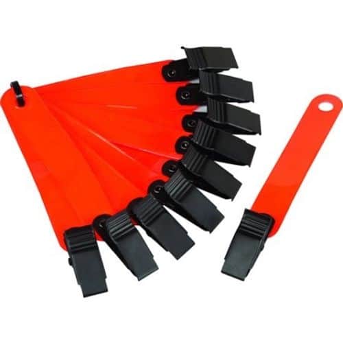 Hunters Specialties Vinyl Orange Reflective Trail Markers Hunters Specialties Vinyl Orange Reflective Trail Markers