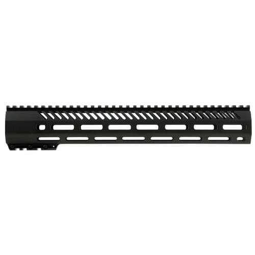 Mission First Tactical TMARFF13MRS Tekko AR Free Float M-Lok Rail System 13.5" 6061 Aluminum Black Hard Coat Anodized Mission First Tactical TMARFF13MRS Tekko AR Free Float M-Lok Rail System 13.5" 6061 Aluminum Black Hard Coat Anodized