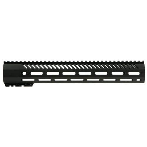 Mission First Tactical TMARFF13MRS Tekko AR Free Float M-Lok Rail System 13.5" 6061 Aluminum Black Hard Coat Anodized Mission First Tactical TMARFF13MRS Tekko AR Free Float M-Lok Rail System 13.5" 6061 Aluminum Black Hard Coat Anodized