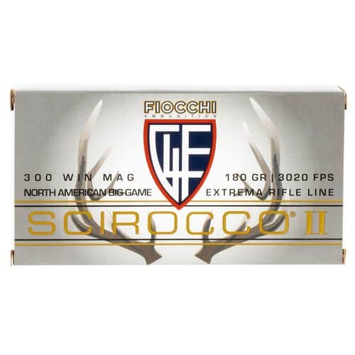 Fiocchi 300WMSCA Extrema 300 Win Mag 180 gr Swift Scirocco II Boat-Tail Spitzer 20 Bx/ 10 Cs Fiocchi 300WMSCA Extrema 300 Win Mag 180 gr Swift Scirocco II Boat-Tail Spitzer 20 Bx/ 10 Cs