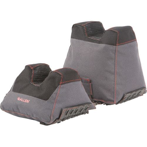 Allen 18494 ThermoBlock Gun Rest Set Tactical Rifle Front and Rear Bag Prefilled Gray Denier Nylon Allen 18494 ThermoBlock Gun Rest Set Tactical Rifle Front and Rear Bag Prefilled Gray Denier Nylon