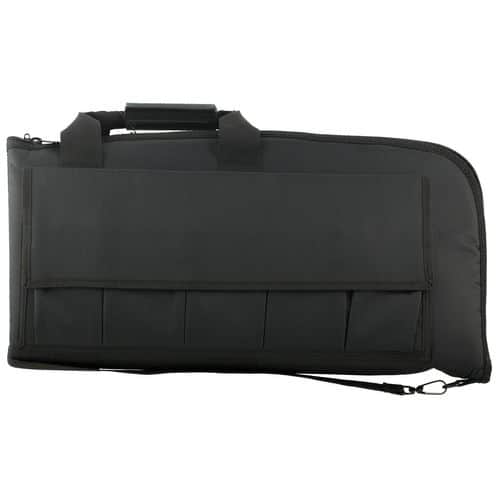 NcStar CV290746 VISM Rifle Case Black PVC Nylon with ID Holder, Foam Padding, Double Zippers & Mag Pouches 46" L x 13" H NcStar CV290746 VISM Rifle Case Black PVC Nylon with ID Holder, Foam Padding, Double Zippers & Mag Pouches 46" L x 13" H
