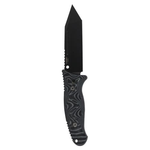Hogue 35249 EX-F02 4.50" Fixed Tanto Plain Clip Point Blade G10 Black Handle Hogue 35249 EX-F02 4.50" Fixed Tanto Plain Clip Point Blade G10 Black Handle