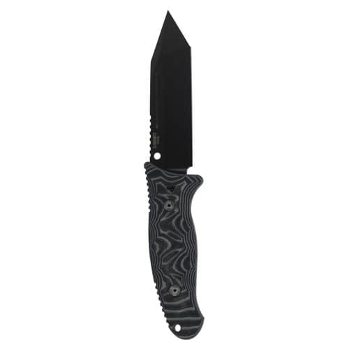 Hogue 35249 EX-F02 4.50" Fixed Tanto Plain Clip Point Blade G10 Black Handle Hogue 35249 EX-F02 4.50" Fixed Tanto Plain Clip Point Blade G10 Black Handle