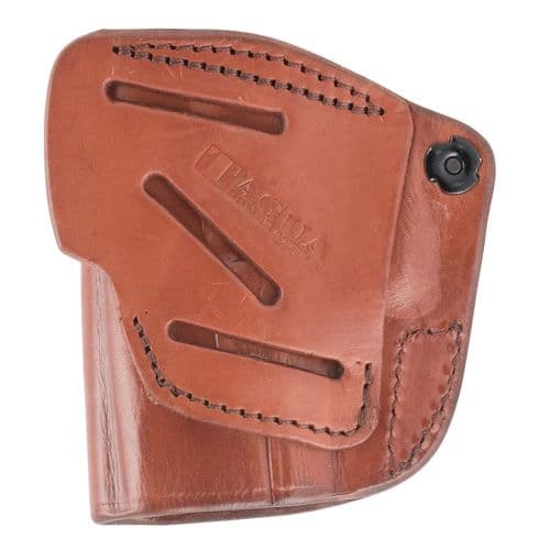 Tagua IPH4312 4 In 1 Brown Leather IWB/OWB Glock 19/23/32 Right Hand (Inside/Outside/Cross/Back) Tagua IPH4312 4 In 1 Brown Leather IWB/OWB Glock 19/23/32 Right Hand (Inside/Outside/Cross/Back)