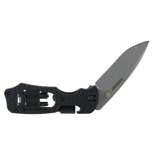 Kershaw 1920 Select Fire Folding Bead Blasted 8Cr13MoV SS 7.60" Long Plain FRN Black Handle Kershaw 1920 Select Fire Folding Bead Blasted 8Cr13MoV SS 7.60" Long Plain FRN Black Handle