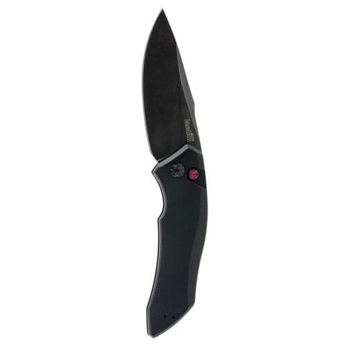 Kershaw 7100BW Launch 1 3.40" Drop Point Plain Black Oxide CPM 154 Black Anodized Aluminum Handle Folding Kershaw 7100BW Launch 1 3.40" Drop Point Plain Black Oxide CPM 154 Black Anodized Aluminum Handle Folding