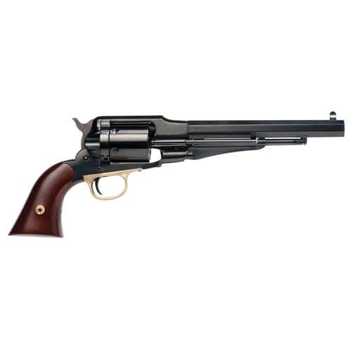Cimarron CA1000 1858 New Model Army 45 Colt (LC) 6rd 8" Overall Blued Steel with Walnut Grip Cimarron CA1000 1858 New Model Army 45 Colt (LC) 6rd 8" Overall Blued Steel with Walnut Grip