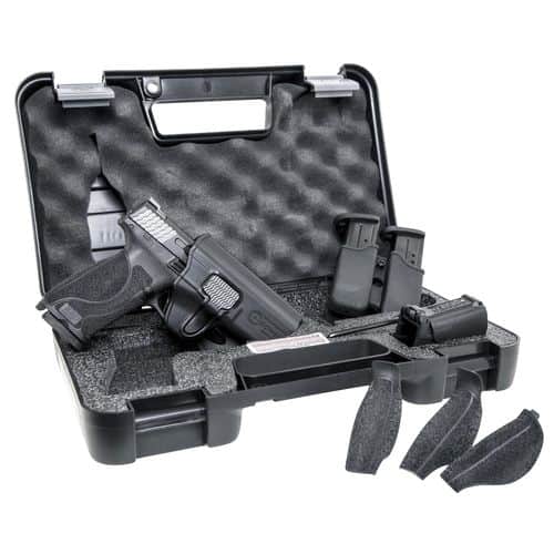 Smith & Wesson 11765 M&P M2.0 Carry & Range Kit 9mm Luger 4.25" 17+1 Black Semi Auto Handgun Smith & Wesson 11765 M&P M2.0 Carry & Range Kit 9mm Luger 4.25" 17+1 Black Semi Auto Handgun