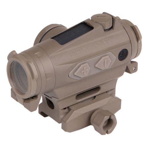 Sig Sauer Electro-Optics SOR43131 Romeo4T MSR/Shotguns/Handguns 1x20mm 2 MOA Red Illuminated Ballistic Circle/Dot Flat Dark Earth Sig Sauer Electro-Optics SOR43131 Romeo4T MSR/Shotguns/Handguns 1x20mm 2 MOA Red Illuminated Ballistic Circle/Dot Flat Dark Earth