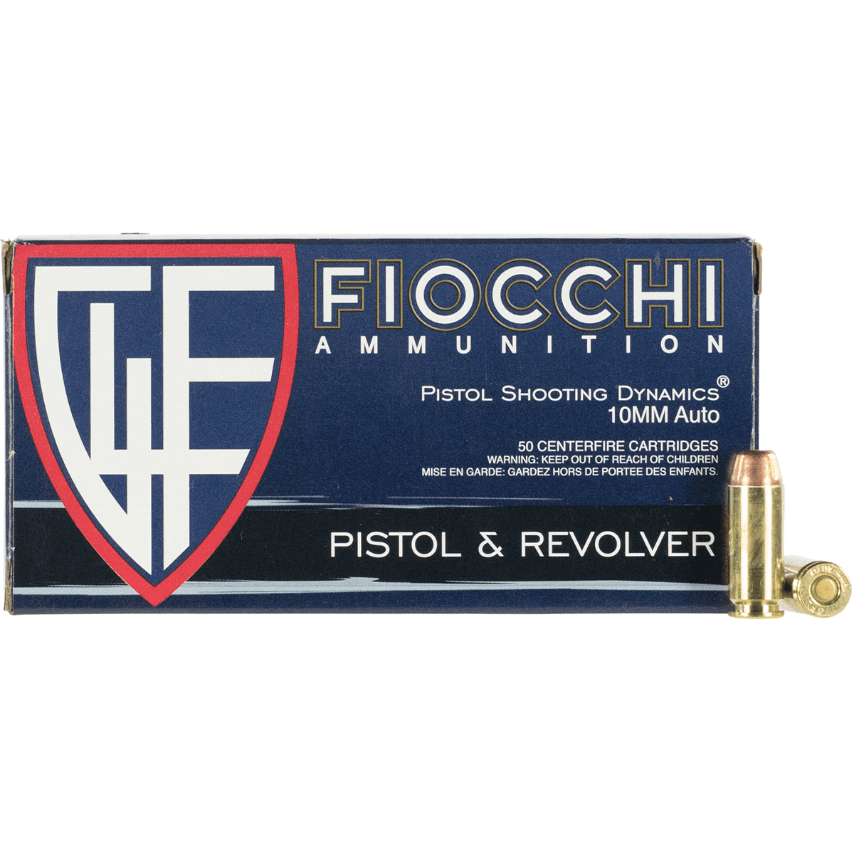 Fiocchi 10mm Auto 180 gr Full Metal Jacket Truncated-Cone (TCFMJ) Handgun Ammo Fiocchi 10mm Auto 180 gr Full Metal Jacket Truncated-Cone (TCFMJ) Handgun Ammo