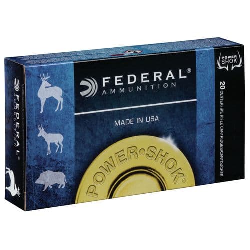 Federal 65CRDB Power-Shok 6.5 Creedmoor 140 gr Jacketed Soft Point (JSP) 20 Bx/ 10 Cs Federal 65CRDB Power-Shok 6.5 Creedmoor 140 gr Jacketed Soft Point (JSP) 20 Bx/ 10 Cs