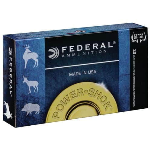 Federal 65CRDB Power-Shok 6.5 Creedmoor 140 gr Jacketed Soft Point (JSP) 20 Bx/ 10 Cs Federal 65CRDB Power-Shok 6.5 Creedmoor 140 gr Jacketed Soft Point (JSP) 20 Bx/ 10 Cs