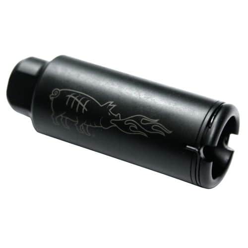 Noveske 5000519 KX5 5.56x45mm NATO Flash Suppressor 1/2"-28 tpi Black Nitride Steel Noveske 5000519 KX5 5.56x45mm NATO Flash Suppressor 1/2"-28 tpi Black Nitride Steel
