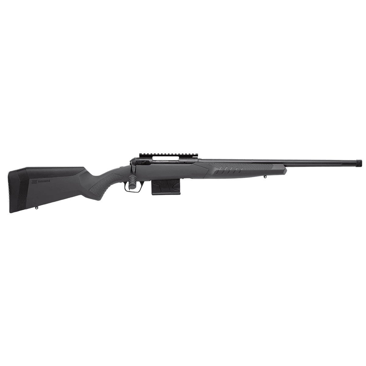 Savage Arms 57232 110 Tactical 6.5 Creedmoor 10+1 Cap 24" Matte Black Rec Matte Gray Fixed AccuStock with AccuFit Stock Right Hand (Full Size) Savage Arms 57232 110 Tactical 6.5 Creedmoor 10+1 Cap 24" Matte Black Rec Matte Gray Fixed AccuStock with AccuFit Stock Right Hand (Full Size)