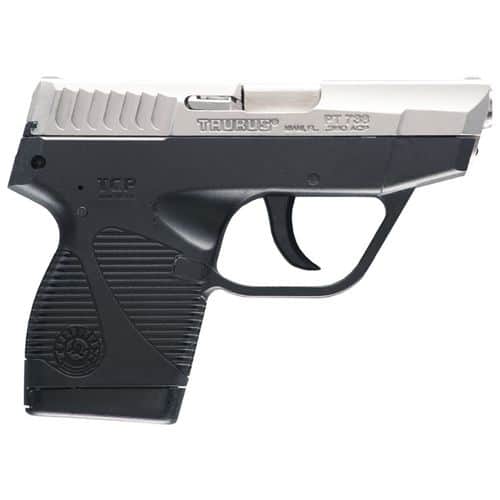 Taurus Model 738 TCP SS .380 ACP 6+1 Pistol - Stainless Slide Taurus Model 738 TCP SS .380 ACP 6+1 Pistol - Stainless Slide