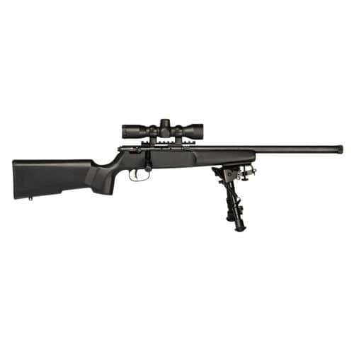 Savage Arms 13824 Rascal Target XP 22 LR 1rd Cap 16.13" Matte Blued Rec/Barrel Matte Black Wood Stock Right Hand (Youth) Savage Arms 13824 Rascal Target XP 22 LR 1rd Cap 16.13" Matte Blued Rec/Barrel Matte Black Wood Stock Right Hand (Youth)