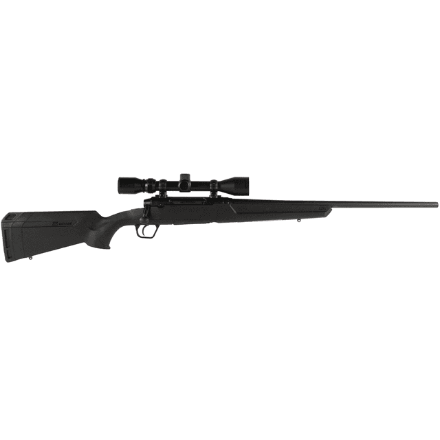 Savage Arms 57263 Axis XP 270 Win 4+1 Cap 22" Matte Black Rec/Barrel Matte Black Stock Right Hand (Full Size) Includes Weaver 3-9x40mm Scope Savage Arms 57263 Axis XP 270 Win 4+1 Cap 22" Matte Black Rec/Barrel Matte Black Stock Right Hand (Full Size) Includes Weaver 3-9x40mm Scope