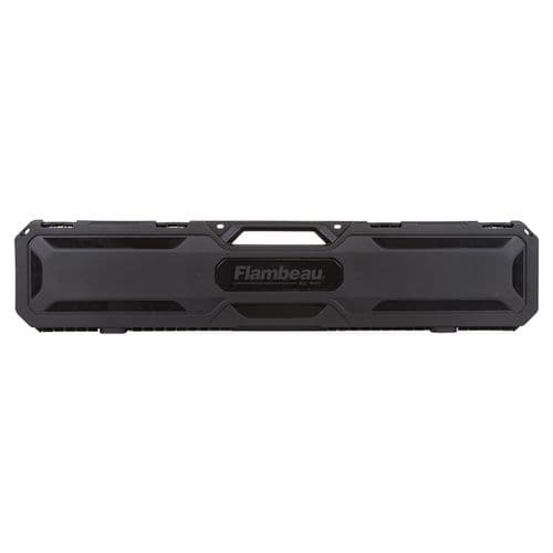 Flambeau 6448SC Express Gun Case 48" Rifle/Shotgun 46.125" L x 9.25" W x 3.5" D Polymer Black Flambeau 6448SC Express Gun Case 48" Rifle/Shotgun 46.125" L x 9.25" W x 3.5" D Polymer Black