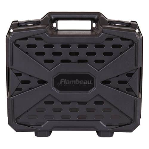 Flambeau 1511DDP Tactical Pistol Case Double Deep 15.25" L x 11.5" W x 4.8" D Polymer Black Flambeau 1511DDP Tactical Pistol Case Double Deep 15.25" L x 11.5" W x 4.8" D Polymer Black