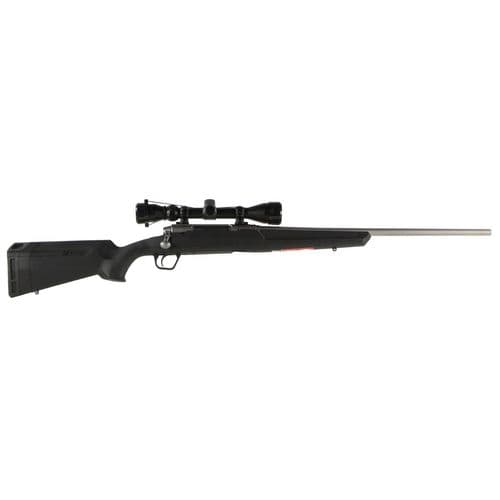 Savage Arms 57286 Axis XP 223 Rem 4+1 Cap 22" Matte Stainless Rec/Barrel Matte Black Stock Right Hand (Full Size) Includes Weaver 3-9x40mm Scope Savage Arms 57286 Axis XP 223 Rem 4+1 Cap 22" Matte Stainless Rec/Barrel Matte Black Stock Right Hand (Full Size) Includes Weaver 3-9x40mm Scope