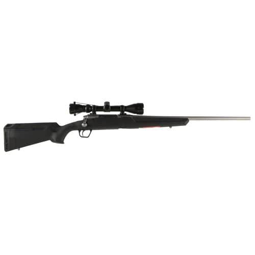 Savage Arms 57286 Axis XP 223 Rem 4+1 Cap 22" Matte Stainless Rec/Barrel Matte Black Stock Right Hand (Full Size) Includes Weaver 3-9x40mm Scope Savage Arms 57286 Axis XP 223 Rem 4+1 Cap 22" Matte Stainless Rec/Barrel Matte Black Stock Right Hand (Full Size) Includes Weaver 3-9x40mm Scope