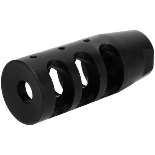TacFire MZ1002 Compact 223 Rem,5.56x45mm NATO Compensator 1/2"-28 tpi Black Nitride Steel TacFire MZ1002 Compact 223 Rem,5.56x45mm NATO Compensator 1/2"-28 tpi Black Nitride Steel