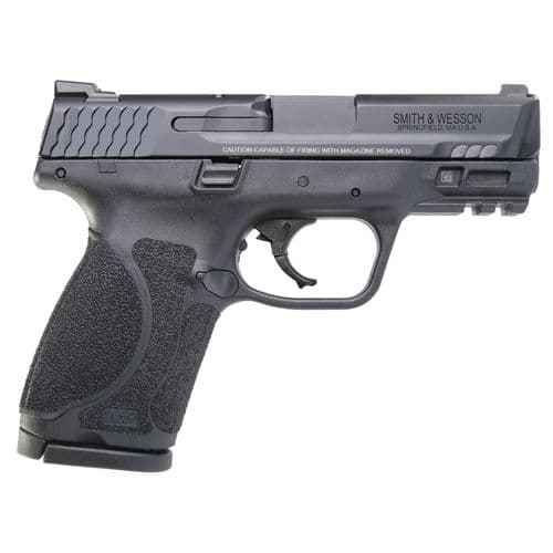 Smith & Wesson 11688 M&P M2.0 Compact 9mm Luger 3.60" 15+1 Black Black Armornite Stainless Steel Slide Black Interchangeable Backstrap Grip Smith & Wesson 11688 M&P M2.0 Compact 9mm Luger 3.60" 15+1 Black Black Armornite Stainless Steel Slide Black Interchangeable Backstrap Grip