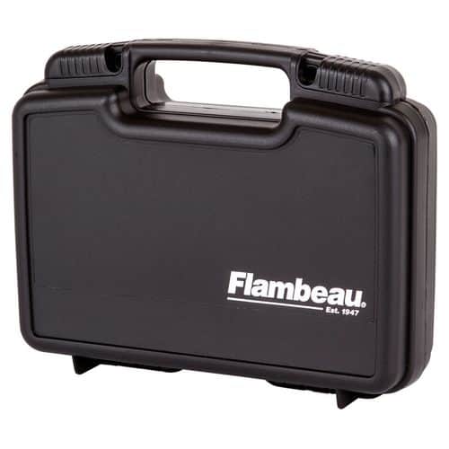Flambeau 6445SC Safe Shot Pistol Case 9.75" L x 6" W x 2.75" D Polymer Black Flambeau 6445SC Safe Shot Pistol Case 9.75" L x 6" W x 2.75" D Polymer Black