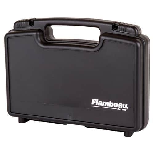Flambeau 6450SC Safe Shot Pistol Case 13.375" L x 7.25" W x 3" D Polymer Black Flambeau 6450SC Safe Shot Pistol Case 13.375" L x 7.25" W x 3" D Polymer Black