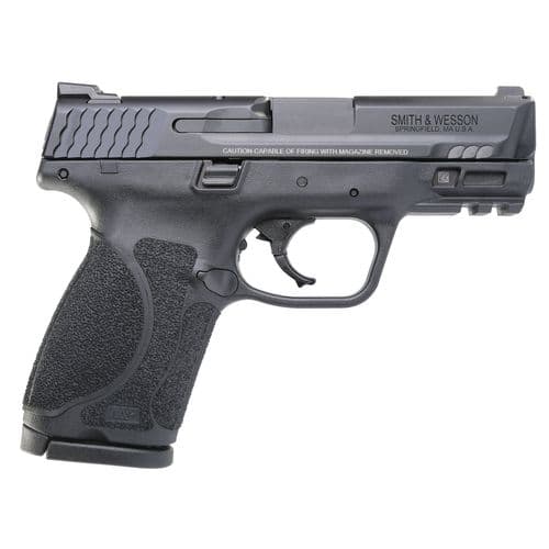 Smith & Wesson 11691 M&P M2.0 Compact 40 S&W 3.60" 13+1 Black Black Armornite Stainless Steel Slide Black Interchangeable Backstrap Grip Smith & Wesson 11691 M&P M2.0 Compact 40 S&W 3.60" 13+1 Black Black Armornite Stainless Steel Slide Black Interchangeable Backstrap Grip