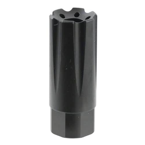 TacFire MZ10209MM Linear 9mm Luger Forward Style Muzzle Brake 1/2"-36 tpi Black Nitride Steel TacFire MZ10209MM Linear 9mm Luger Forward Style Muzzle Brake 1/2"-36 tpi Black Nitride Steel