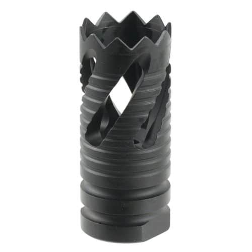TacFire MZ1021 Thread Crown 223 Rem,5.56x45mm NATO Muzzle Brake 1/2"-28 tpi Black Oxide Steel TacFire MZ1021 Thread Crown 223 Rem,5.56x45mm NATO Muzzle Brake 1/2"-28 tpi Black Oxide Steel