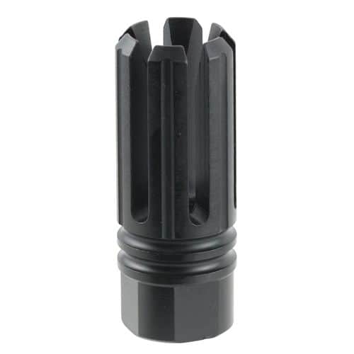 TacFire MZ1005 6 Prong 223 Rem,5.56x45mm NATO Flash Hider 1/2"-28 tpi Black Nitride Steel TacFire MZ1005 6 Prong 223 Rem,5.56x45mm NATO Flash Hider 1/2"-28 tpi Black Nitride Steel