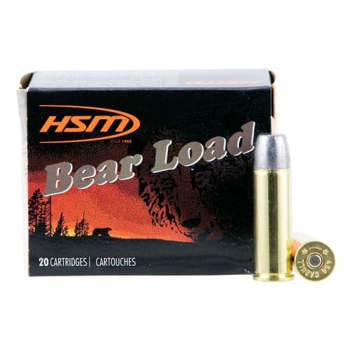 HSM 454C4N20 Bear Load 454 Casull 325 gr Wide Flat Nose (WFN) 20 Bx/ 20 Cs HSM 454C4N20 Bear Load 454 Casull 325 gr Wide Flat Nose (WFN) 20 Bx/ 20 Cs