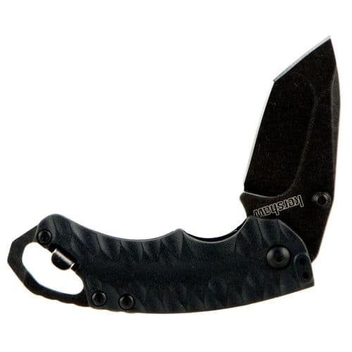 Kershaw 8750TBLKBW Shuffle II 2.60" Folding American Tanto Plain Black Oxide 8Cr14MoV SS Blade FRN Black Handle Kershaw 8750TBLKBW Shuffle II 2.60" Folding American Tanto Plain Black Oxide 8Cr14MoV SS Blade FRN Black Handle