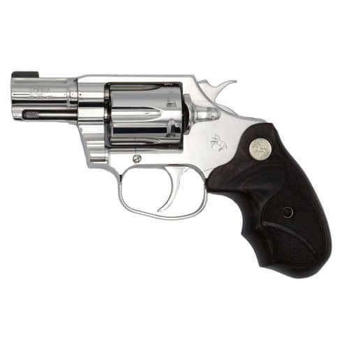 Colt Mfg COBRASS2BB Bright Cobra 38 Special +P 6rd 2" Overall Mirror Polished Stainless Steel with Black Polymer Grip Colt Mfg COBRASS2BB Bright Cobra 38 Special +P 6rd 2" Overall Mirror Polished Stainless Steel with Black Polymer Grip