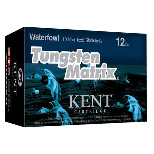 Kent Cartridge C123NT365 Tungsten Matrix 12 Gauge 3" 1-1/4 oz 5 Shot 10 Bx/ 10 Cs Kent Cartridge C123NT365 Tungsten Matrix 12 Gauge 3" 1-1/4 oz 5 Shot 10 Bx/ 10 Cs
