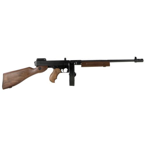 Thompson T1DH 1927A-1 Deluxe 45 ACP 18" 10+1 Color Case Hardened Drum Magazine Horizontal Foregrip Thompson T1DH 1927A-1 Deluxe 45 ACP 18" 10+1 Color Case Hardened Drum Magazine Horizontal Foregrip