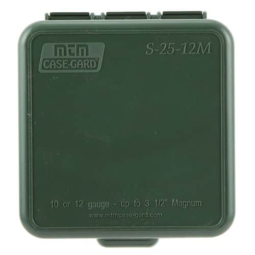 MTM Case-Gard S25-12M-11 Dual Gauge Shotshell Case Multi-Gauge Shotgun Forest Green Polypropylene 25rd MTM Case-Gard S25-12M-11 Dual Gauge Shotshell Case Multi-Gauge Shotgun Forest Green Polypropylene 25rd
