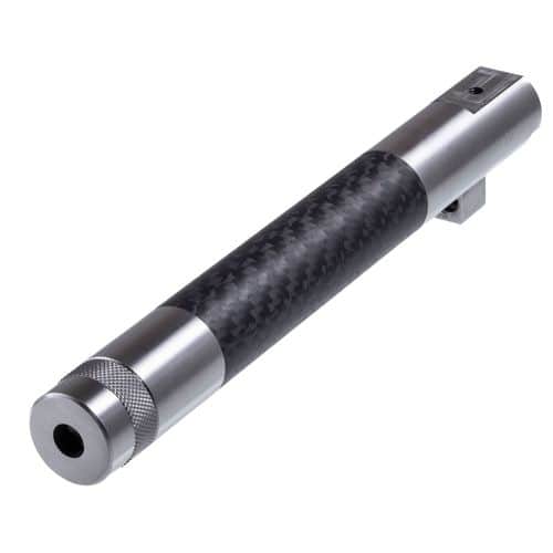 Magnum Research BMBAR7GT OEM Replacement Barrel 22 LR 7" Black Finish Carbon Fiber Material with Suppressor Ready Threading for Browning Buck Mark Magnum Research BMBAR7GT OEM Replacement Barrel 22 LR 7" Black Finish Carbon Fiber Material with Suppressor Ready Threading for Browning Buck Mark