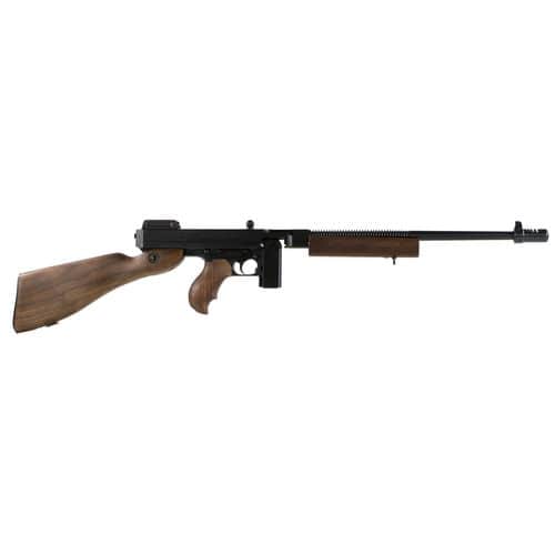Thompson T110SH 1927A-1 Deluxe 45 ACP 18" 10+1 Blued Stick Magazine Horizontal Foregrip Thompson T110SH 1927A-1 Deluxe 45 ACP 18" 10+1 Blued Stick Magazine Horizontal Foregrip