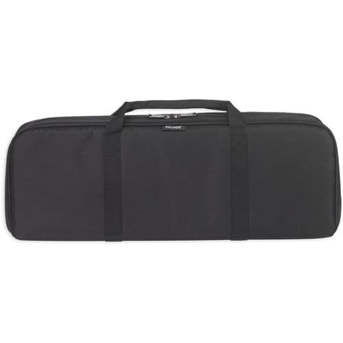 Bulldog BD476 Ultra Compact Discreet Sporting Rifle Case made of Nylon with Black Finish, Padded Divider, 2 Internal Mag Pouches & Wraparound Carry Handles 29" L Bulldog BD476 Ultra Compact Discreet Sporting Rifle Case made of Nylon with Black Finish, Padded Divider, 2 Internal Mag Pouches & Wraparound Carry Handles 29" L