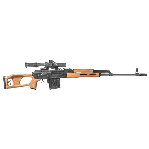 Century Arms RI3324N PSL-54 7.62x54mmR 10+1 24.50" Brown Fixed Thumbhole Stock Black Right Hand Century Arms RI3324N PSL-54 7.62x54mmR 10+1 24.50" Brown Fixed Thumbhole Stock Black Right Hand