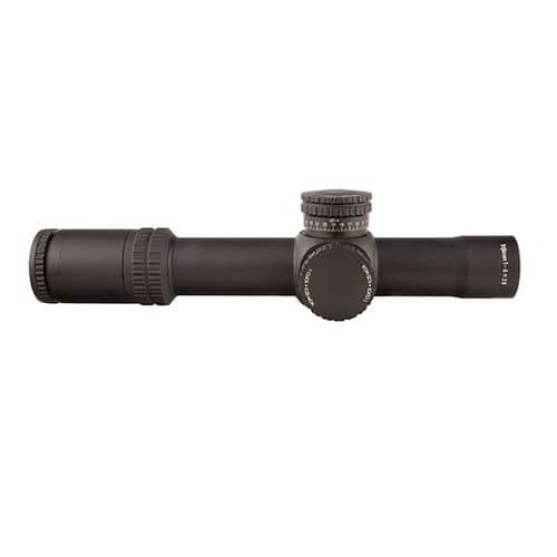 Trijicon AccuPower 1-8x28mm Riflescope with MOA Segmented-Circle Crosshair Reticle with Red LED Trijicon AccuPower 1-8x28mm Riflescope with MOA Segmented-Circle Crosshair Reticle with Red LED